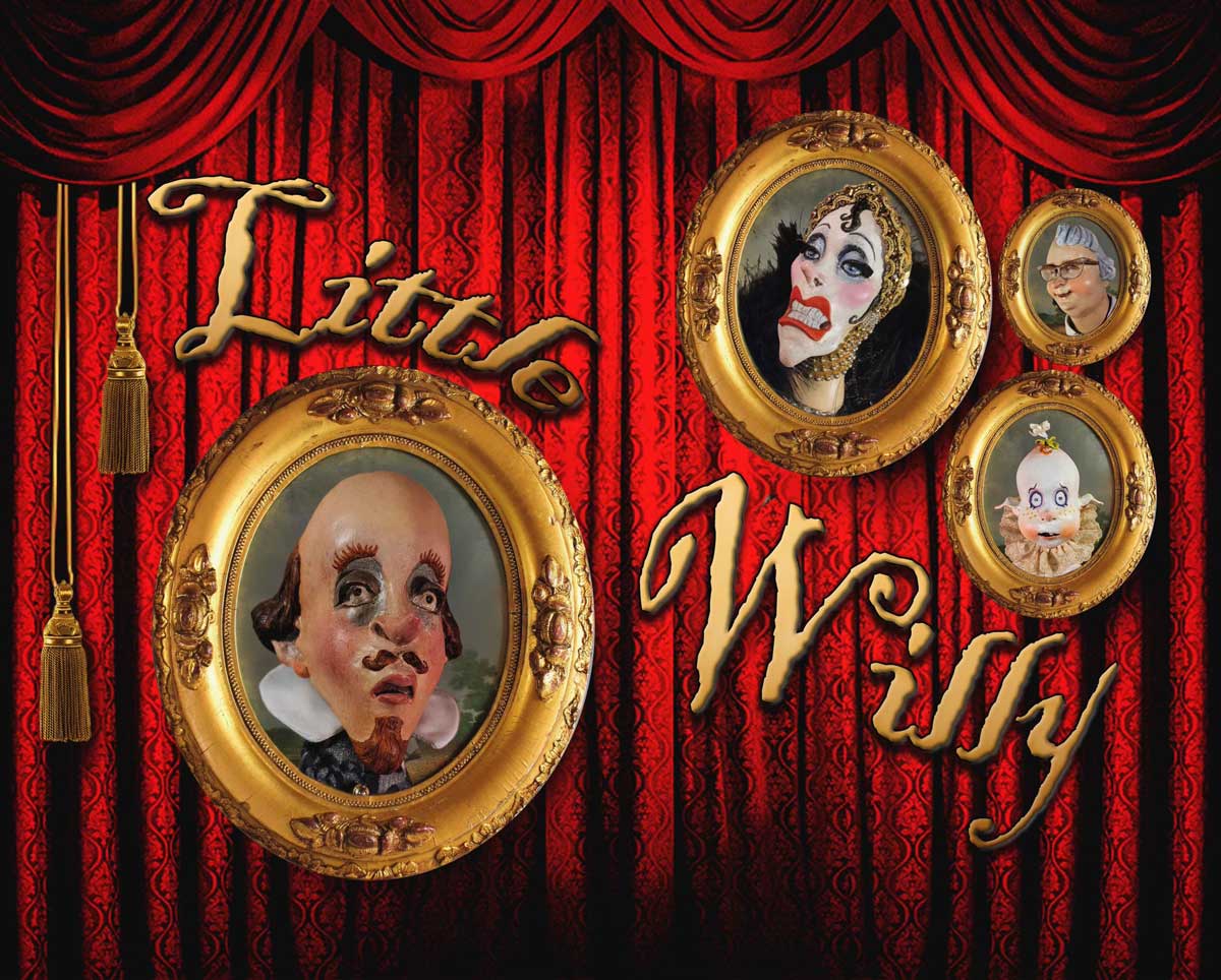 Little Willy Promotional poster with pictures of the characters